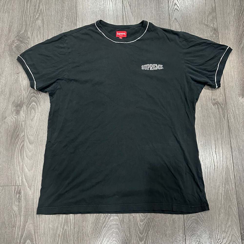 Supreme Piping Ringer Tee Size XL